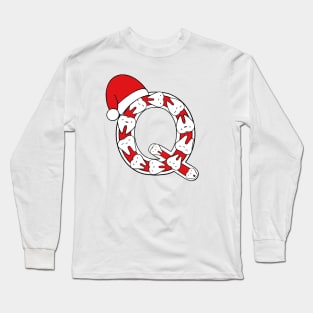 Letter Q (Happimola Christmas Alphabet) Long Sleeve T-Shirt